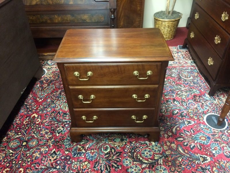 Vintage Accent Chest, Three Drawer Chest, Small Dresser, Statton Furniture