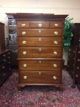 Vintage Highboy, Chest on Chest, Chest of Drawers, Custom Made Chest