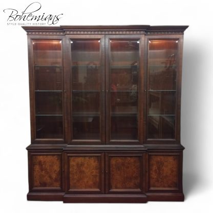 China Cabinet, Breakfront, American Masterpiece