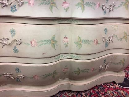 Vintage Armoire, Painted French Style Storage Armoire - Image 17