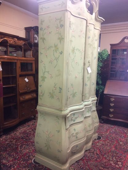 Vintage Armoire, Painted French Style Storage Armoire - Image 16