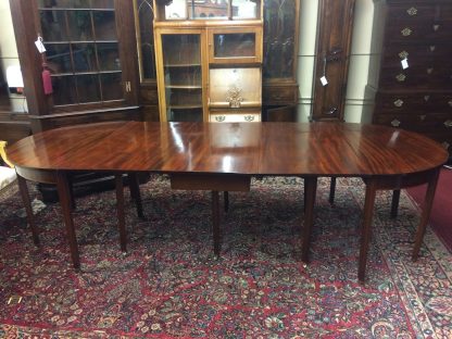 Antique Banquet Table, Mahogany Three Section Dining Table