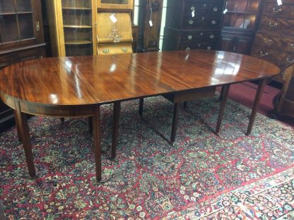 Antique Banquet Table, Mahogany Three Section Dining Table - Image 2