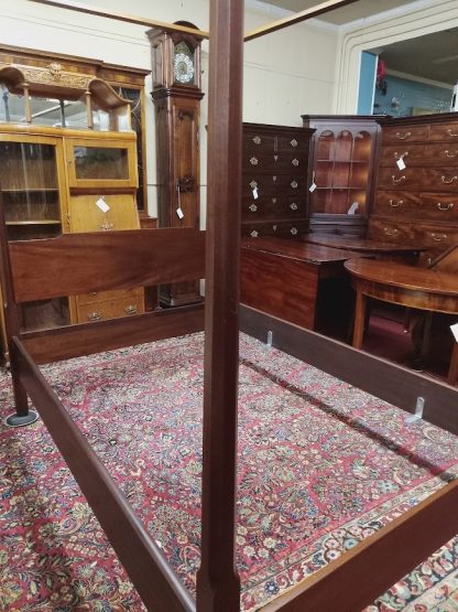 Vintage Canopy Bed, Colonial Style Bed, Full Size Bed, Biggs Furniture - Image 3