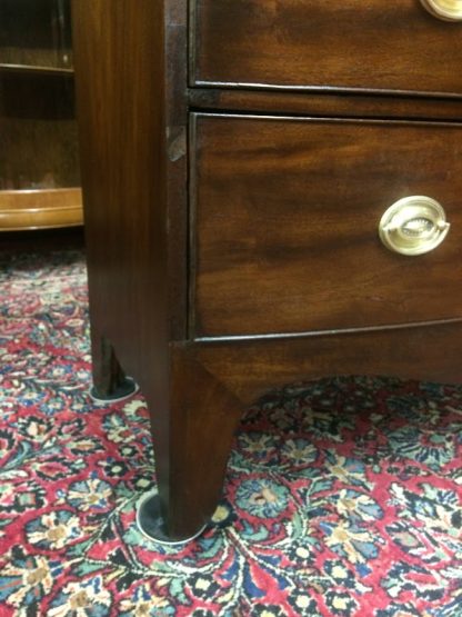 Antique Dresser, Two Over Three Chest of Drawers, Bowed Front Chest - Image 11