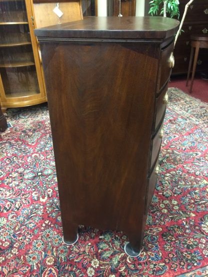 Antique Dresser, Two Over Three Chest of Drawers, Bowed Front Chest - Image 13