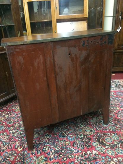 Antique Dresser, Two Over Three Chest of Drawers, Bowed Front Chest - Image 14