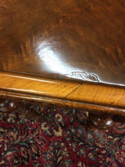 Antique Center Table, Walnut Center Table, Unique Octogan Table - Image 6