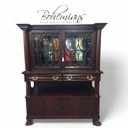 Antique Crystal Cabinet