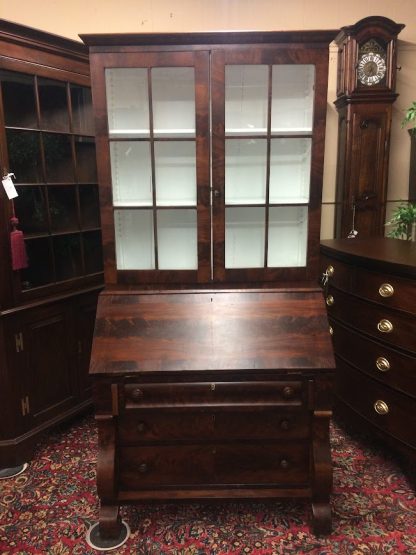 Antique Empire Secretary Desk, Antique Secretary Desk Mahogany