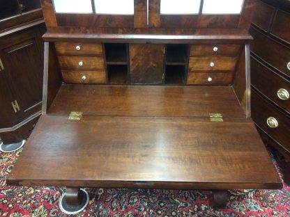 Antique Empire Secretary Desk, Antique Secretary Desk Mahogany - Image 9