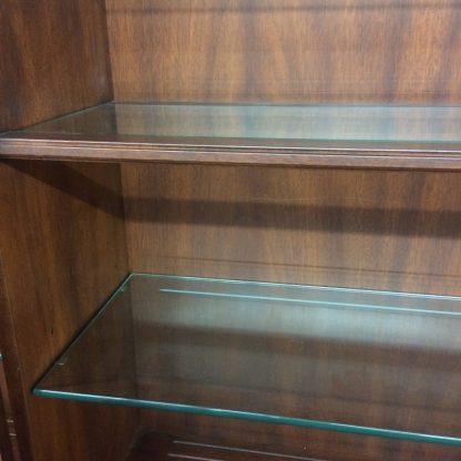 Vintage Breakfront Cabinet, China Cabinet, Henkel Harris Furniture, Library, Office - Image 10