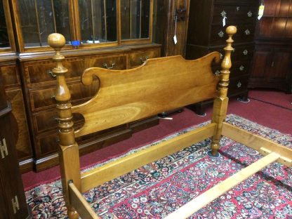 Stickley Bed, Cannonball Bed, Full Size Bed, Double Vintage Bed Frame, Solid Cherry - Image 9