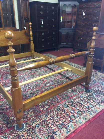 Stickley Bed, Cannonball Bed, Full Size Bed, Double Vintage Bed Frame, Solid Cherry - Image 7