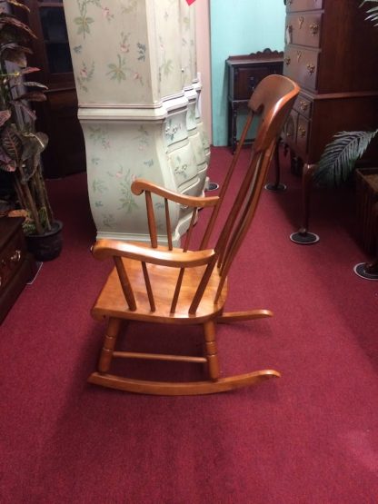 Tell City Rocking Chair, Vintage Cherry Rocking Chair, Vintage Rocker - Image 6