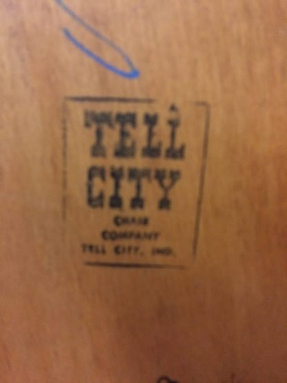 Tell City Rocking Chair, Vintage Cherry Rocking Chair, Vintage Rocker - Image 9