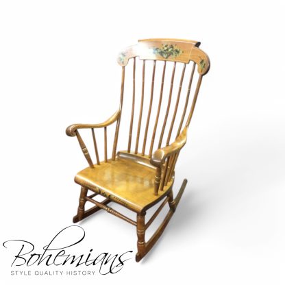 High-End Rocking Chair, Bent Brothers Maple Rocker, Pre-Owned