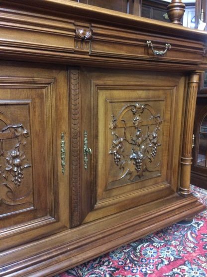 Antique Renaissance Cabinet, Carved Antique Cabinet, Tall Antique European Cabinet - Image 13