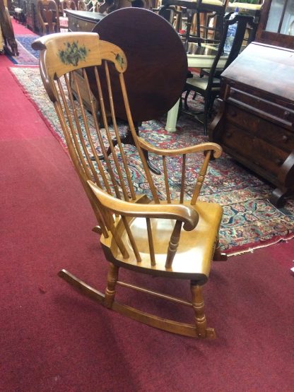 High-End Rocking Chair, Bent Brothers Maple Rocker, Pre-Owned - Image 5