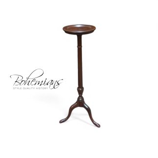 Vintage Plant Stand, Tall Mahogany Plant Stand, Biggs Furniture