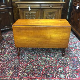 Antique Drop Leaf Table, Cherry Drop Leaf Table, Gateleg Table