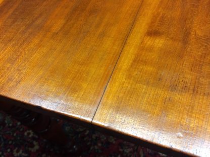 Antique Drop Leaf Table, Cherry Drop Leaf Table, Gateleg Table - Image 4