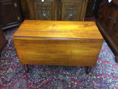 Antique Drop Leaf Table, Cherry Drop Leaf Table, Gateleg Table