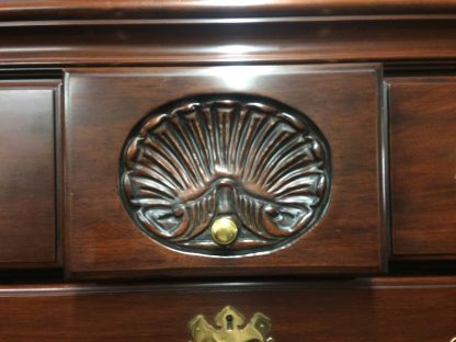 Henkel Harris Highboy Mahogany, Vintage Mahogany Highboy Chest of Drawers, Tall Chest, Henkel Harris Model No 146, Finish 29 - Image 11