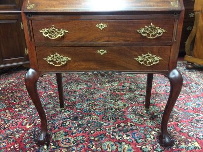 Antique Secretary Desk, Inlaid Desk, Lady's Writing Desk - Image 11