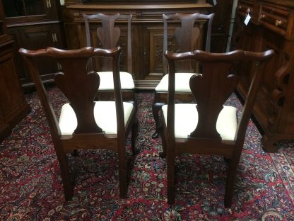 Vintage Statton Chairs, Dining Chairs by Statton, Queen Anne Chairs, Set of Four, Georgian - Image 6