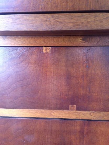 Antique Empire Chest, Tiger Maple and Mahogany Chest, Antique Dresser - Image 7