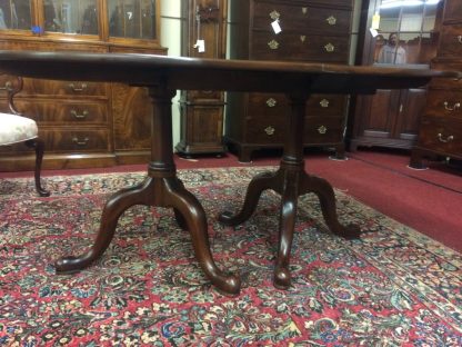 Henkel-Harris, Dining Room Table, Solid Mahogany, Tripod Base - Image 6