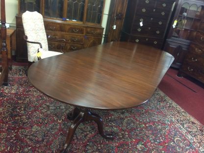 Henkel-Harris, Dining Room Table, Solid Mahogany, Tripod Base - Image 8